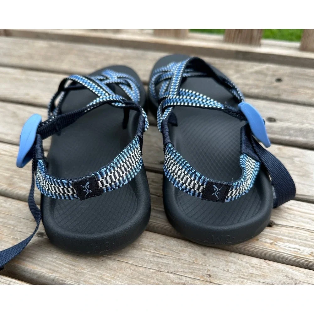 Chaco Women's Z Eddy X2 Eclipse Blue Sandals sz 9 (S2068) - Picture 7 of 9
